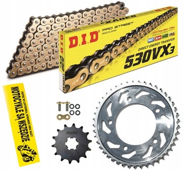 ZESTAW NAPĘD-OWY DID+SUN HONDA CB1100X 2000-2003