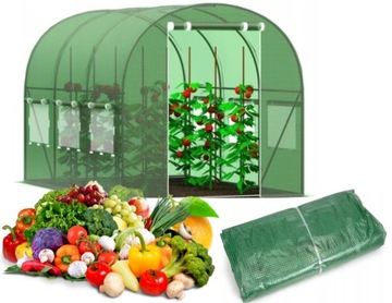 Туннель из фольги 6 м² 300 х 200 см зеленый