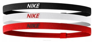 Эластичные повязки Nike белого, черного и красного цвета (3 шт.)