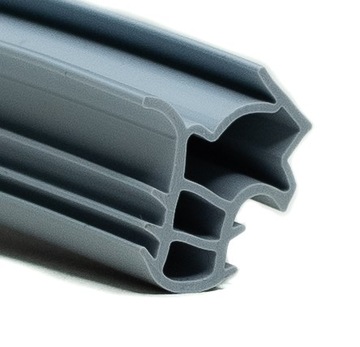 USZCZELKA DRZWI STALOWE RAMA OŚCIEŻNICA SZARA 6 mb