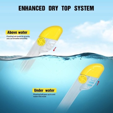 Полнолицевая маска для подводного плавания L/XL с камерой AntiFog/Leak