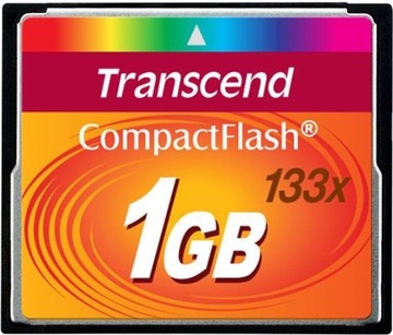 TRANSCEND 1 ГБ CF Compact Flash 133x 30 МБ/с UDMA4