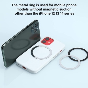 Настенное крепление с сильным магнитным кольцом для iPhone 14, 13, 12, магнитное