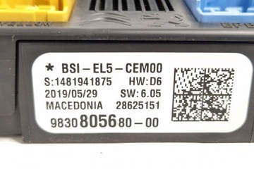 MODUL POHODĚ PEUGEOT 308 II 28625151 1.5L DIESEL 2019