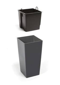 НАБОР 3x ГЛЯНЦЕВЫЙ ЦВЕТОЧНЫЙ КАРМАН ВЫСОКАЯ ТЕРРАСА САДОВЫЙ ЦВЕТОЧНЫЙ ВАЗ ЦВЕТОЧНАЯ КЛУМБА + ВСТАВКА