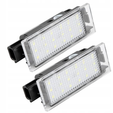 LAMPKI REJESTRACJI DO TWINGO/CLIO/MEGANE/LAGANE