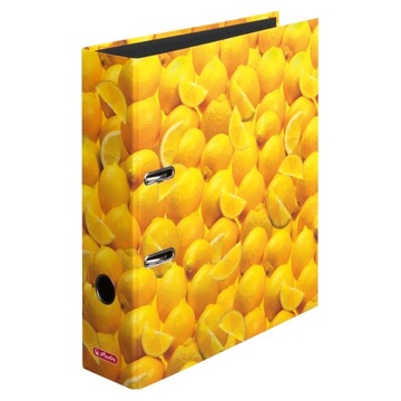 Segregator Herlitz A4/80 Max File Cytryny