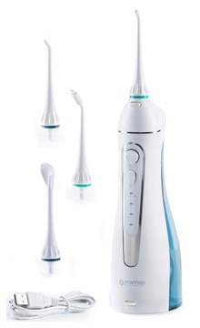 IRYGATOR DO ZĘBÓW BEZPRZEWODOWY DENTYSTYCZNY 4DYSZE 200ml