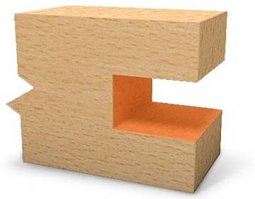 РЕЗАК ПРЯМОЙ СИДЕНЬЯ GLOBUS HM 140x30x8/6z ДЕРЕВО