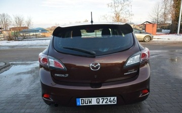 Mazda 3 II Hatchback Facelifting 1.6 MZR 105KM 2012 Mazda 3 1.6B 114 TYS KM Navi Brazowy Metalik 2 KPL KOL Sprowadzony, zdjęcie 10