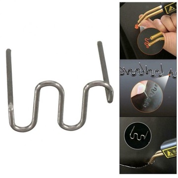 ZSZYWKI DO PLASTIKU PŁASKIE LITERA S 0,8MM 100SZT