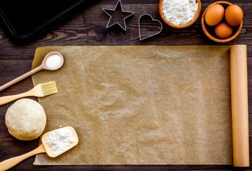 БУМАГА ДЛЯ ВЫПЕЧКИ КОРИЧНЕВАЯ 50М СИЛИКОНОВАЯ