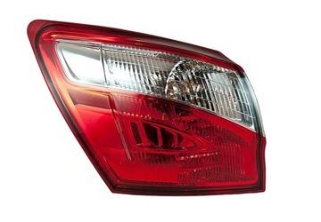 LEVÝ SVĚTLO ZADNÍ NISSAN QASHQAI 2010- LED TYC