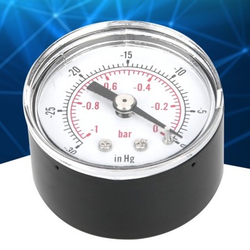 -1 ~ 0 бар -30 ~ 0 дюймов рт.ст. Вакуумный манометр с