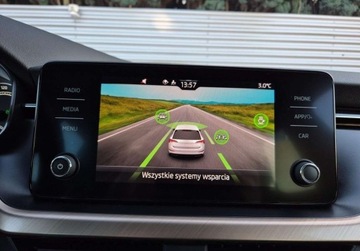 Skoda Scala Hatchback 1.0 TSI 110KM 2022 Skoda Scala SalonPL 1.0TSI 110KM Style DSG Kamera LED Kessy Alu17 Podgrzew, zdjęcie 25