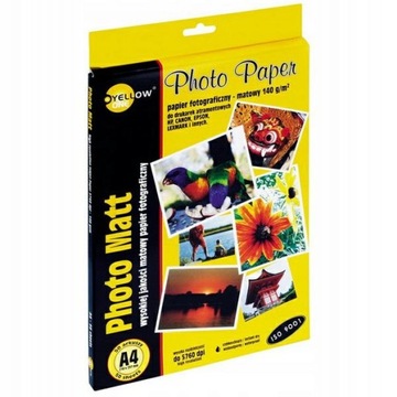 PAPIER FOTO A4 140G A`50 MAT