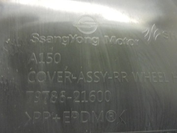 PODBĚH LEVÝ ZADNÍ SSANGYONG RODIUS II 79786-21600