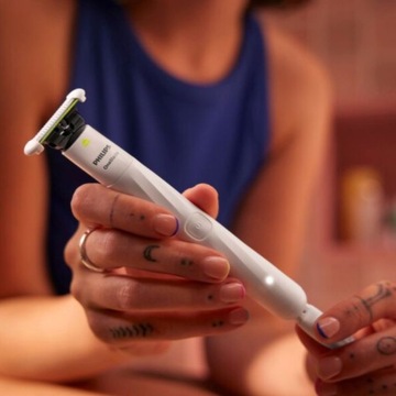 ЖЕНСКАЯ БРИТЬВА PHILIPS С ОДНЫМ ЛЕЗВИЕМ ДЛЯ БРИТЬЯ БИКИНИ ПОДМЫШЕК