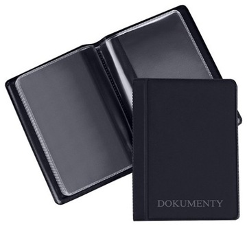 ЧЕРНАЯ ОБЛОЖКА для мини-документов Biurfol CASE