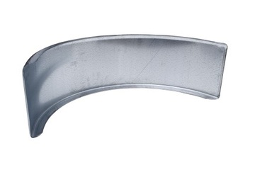 КОМПЛЕКТ 2 x КРУГЛЫЕ МЕТАЛЛИЧЕСКИЕ КРЫЛЬЯ для прицепа КОЛЕСО 14 15 16 ДЮЙМОВ STRONG