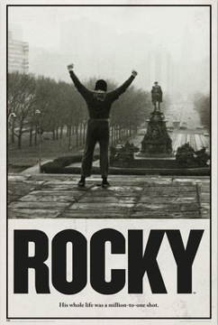 Plakat na ścianę Rocky Balboa 61x91,5 cm Plakaty na Dzień Ojca