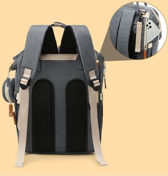 СУМКА ДЛЯ КОЛЯСКИ, РЮКЗАК-ОРГАНИЗАТОР ДЛЯ МАМА, ПАПА 3в1