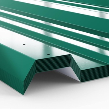 НАБОР ТРАПЕЦИАЛЬНЫХ ОЦИНКОВАННЫХ ЛИСТОВ 12 шт. 129x45см