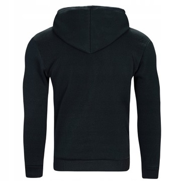 R2560 r. L GŁADKA ROZPINANA BLUZA Z KAPTUREM