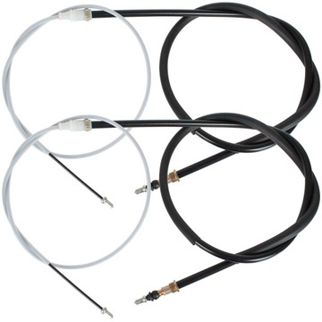 2X LINKA HAMULCA RĘCZNEGO RENAULT LAGUNA II 2 2001