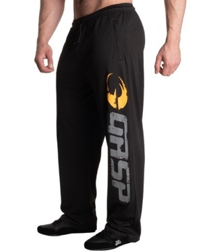 Spodnie sportowe na trening siłownie dresy luźne GASP Original mesh