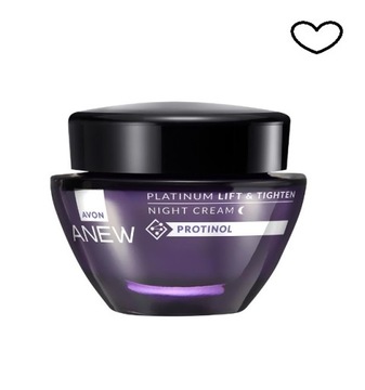 Avon Anew Platinum Krem na noc Modelujący Kontur Twarzy 50ml