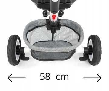 Трехколесный велосипед Stanley Rubber Grey