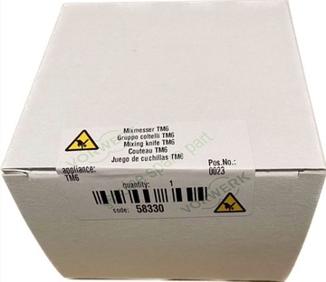 ОРИГИНАЛЬНЫЕ ножи нож для Thermomix TM6 от VORWERK
