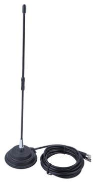 MAGNESOWA ANTENA CB SUNKER FOURTH KRÓTKA I WYDAJNA