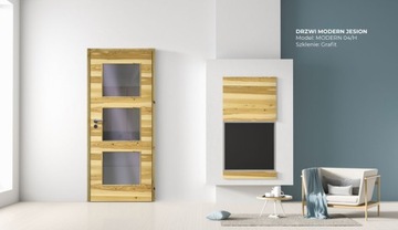 МЕЖМЕЖНЫЕ ДВЕРИ МОДЕРН 04H ДУБ КРЕК 70