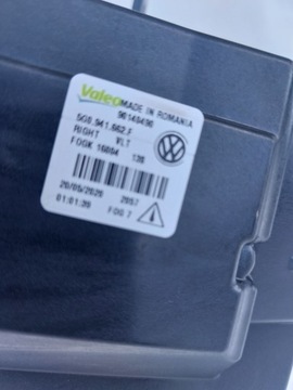 VW GOLF 7 5G0 FACELIFT HALOGEN NOVÝ ORIGINÁLNÍ