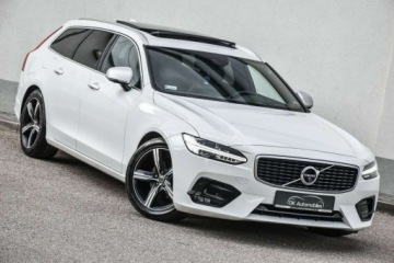 Volvo V90 II Kombi 2.0 D4 190KM 2017 Volvo V90 VOLVO V90 2.0 D4 190KM R-DESIGN LED Kamery-360 Panorama Gwarancj