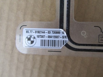 HMOTA SENZOR OBSAZENÍ SEDADLA SPOLUJEZDCE BMW 5 F10 F11 F07 9182144