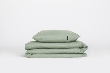 Наволочка 70х80 Sage Green, чистый плотный хлопок, HOP DESIGN