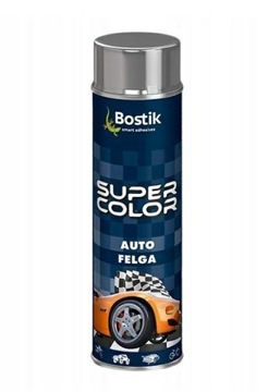 BOSTIK Farba w sprayu lakier do felg Srebrny 500ml