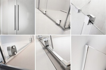 FURO DWJ 160x200 RADAWAY LEWE Душевая дверь черная