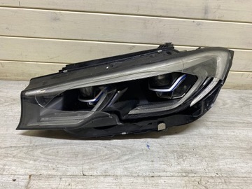 LAMPA PRZÓD LEWA BMW G20 G21 LASER 5A1DB53 Uszkodzona