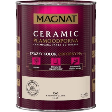 Farba Magnat Ceramic C63 Kremowy Jaspis 5L