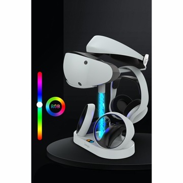Многофункциональная док-станция iPega для контроллера/геймпада PS5 VR, RGB