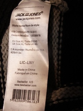 II SWETER JACK & JONES GRUBY XL/XXL CIEPŁY