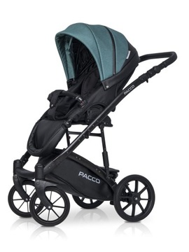 Коляска 2в1 PACCO Riko Basic, СИДЕНИЕ-КАБРИОЛЕТ 22кг + СУМКА + МОСКИТНАЯ СЕТКА