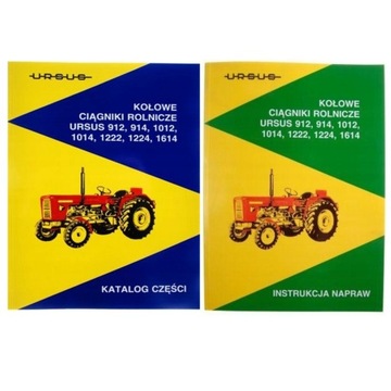 INSTRUKCJA NAPRAW + KATALOG CZĘŚCI URSUS C-385 C385 912 914 1014 1222 1224