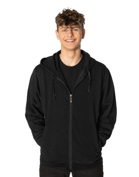 Sportowa Bluza Bawełniana Męska Dresowa Rozsuwana z Kapturem Dres 76306-2 L