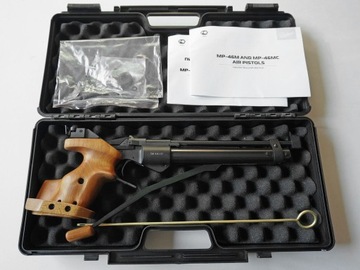 Pistolet wyczynowy IŻ 46M kal. 4,5 NOWY ZESTAW !!!
