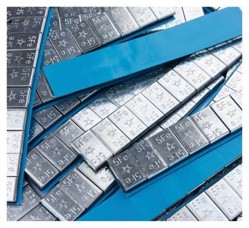 Клейкие грузики для колес 5 г. Полоски Edgy 480 Fivestars